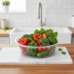 طشت ١٤ إنش شفاف