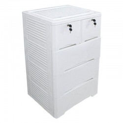 درج شانتو 3 دور كبير +2 صغير ابيض