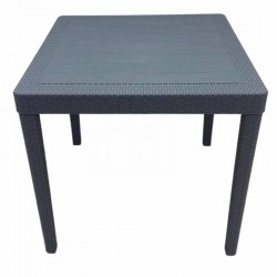 طاولة راتان رصاصي