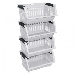 رف متعددالإستخدام أبيض