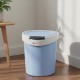 Waste Bin with Lid Light Blue