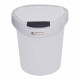 Waste Bin with Lid White