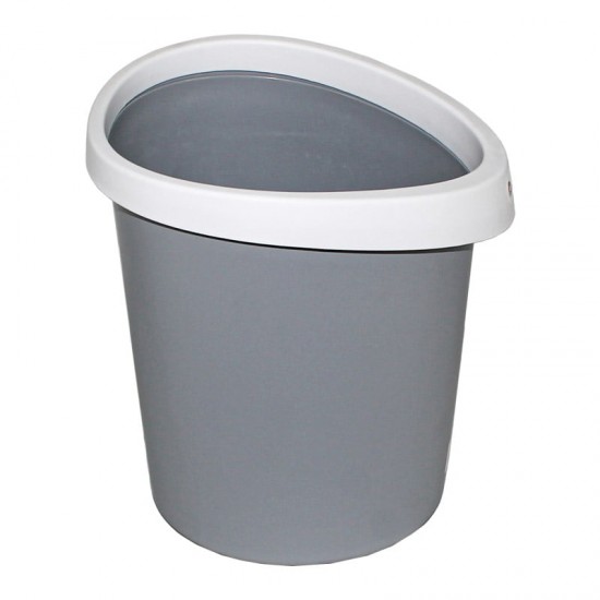 Waste Bin Without Lid Gray