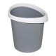 Waste Bin Without Lid Gray