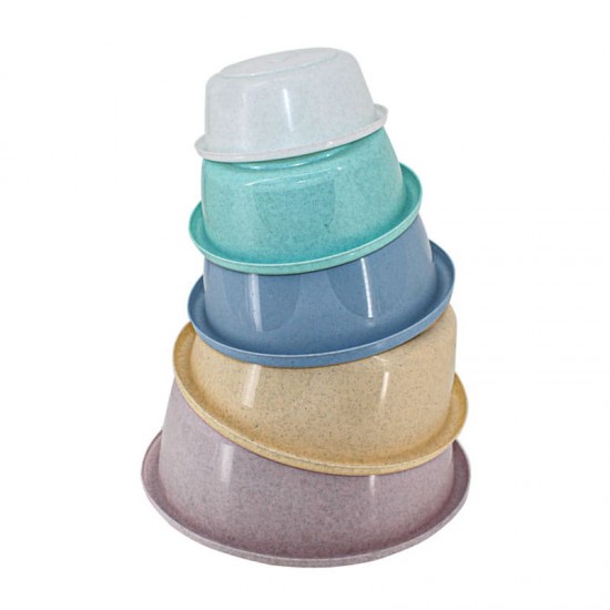 Basin 5 Pcs Set Assorted Colors