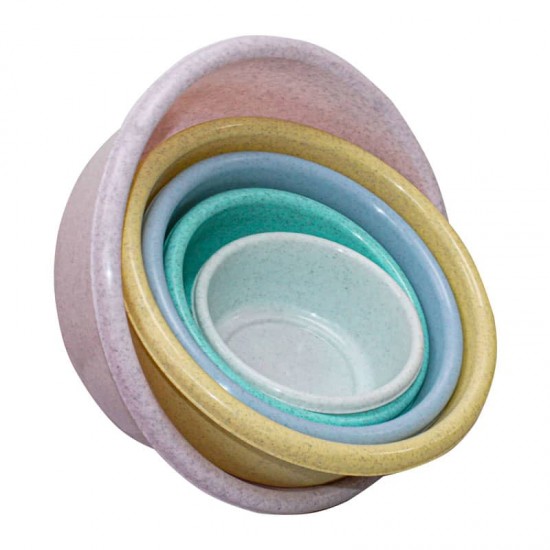 Basin 5 Pcs Set Assorted Colors