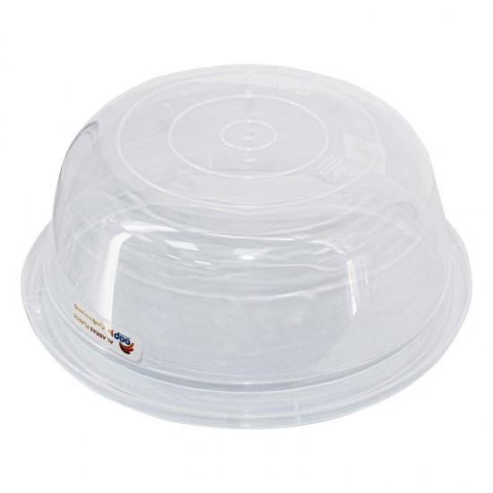 TRANSPARENT BASIN 14.5 INCH WITH LID