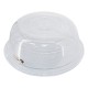 TRANSPARENT BASIN 14.5 INCH WITH LID