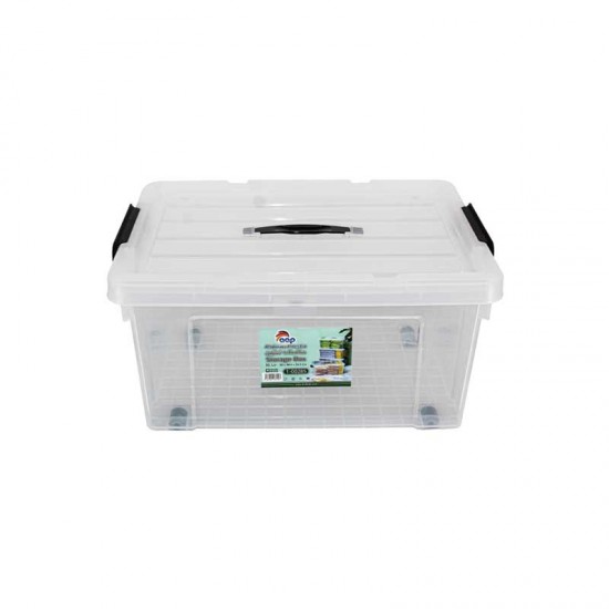 TRANSPARENT STORAGE BOX 30 Ltr