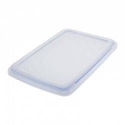 حافظه تخزين شفاف ١٨ لتر بقفل