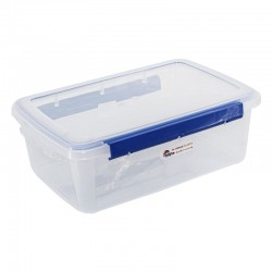 حافظه تخزين شفاف 1 لتر بقفل