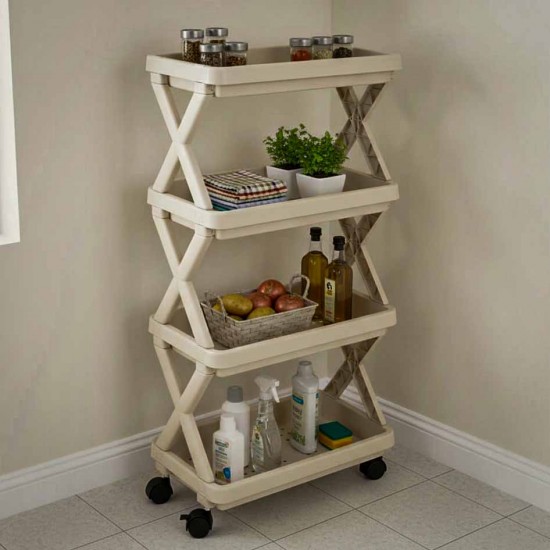 رف أكس ٤ دور متعدد الاستخدام بيج