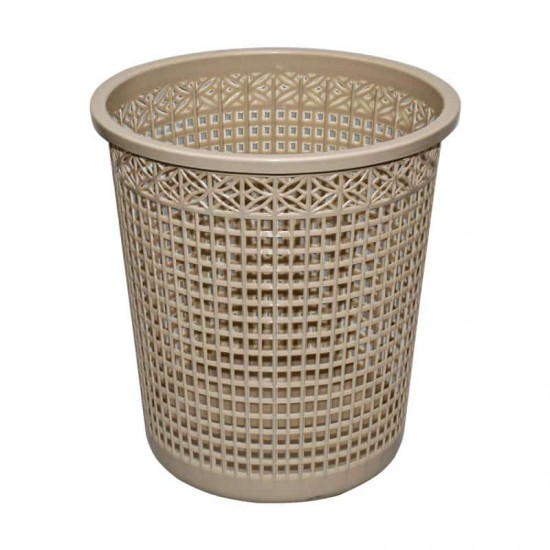 Waste Basket Small Beige