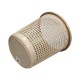 Waste Basket Small Beige