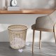 Waste Basket Small Beige