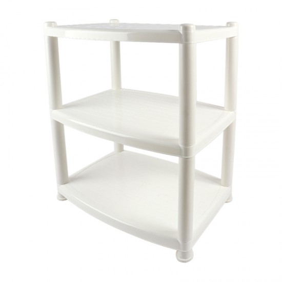 RACK TABLE 3 LAYER WHITE