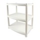 RACK TABLE 3 LAYER WHITE