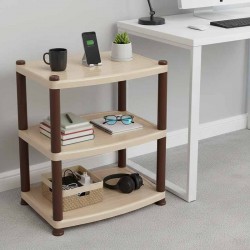 RACK TABLE 3 LAYER BEIGE