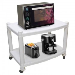 طاوله متعدد 2 دور ابيض