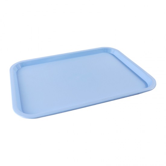 FAST FOOD TRAY LIGHT BLUE