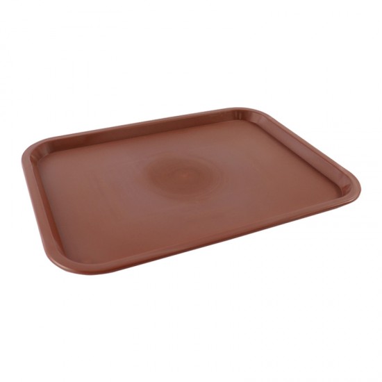 FAST FOOD TRAY BROWN