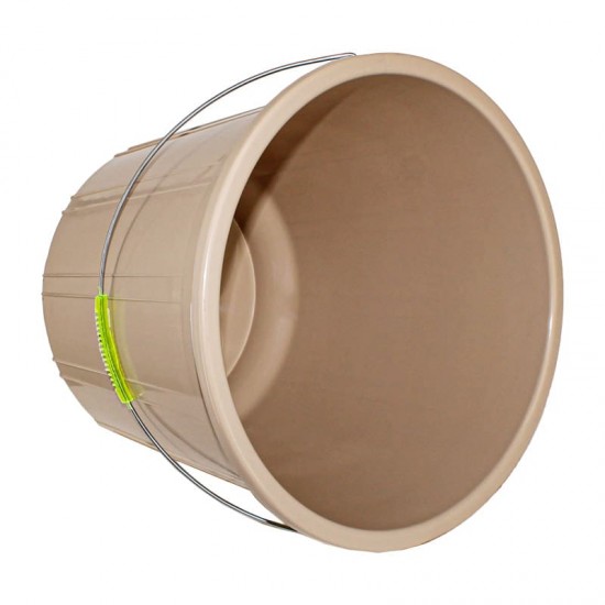 Bucket 20 ltrs. Beige