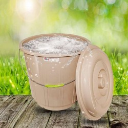 Bucket 20 ltrs. Beige