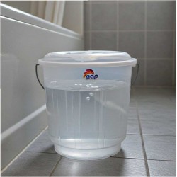 Bucket 20 ltrs. Clear