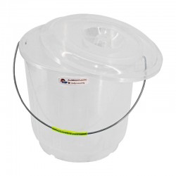 Bucket 20 ltrs. Clear