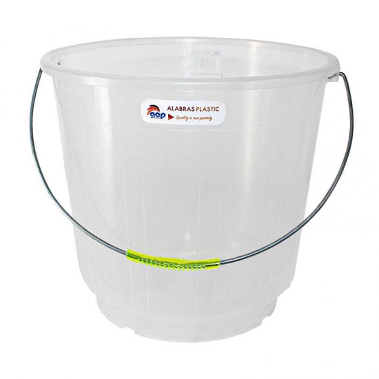 سطل 5 لتر شفاف