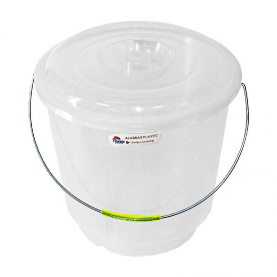 سطل 5 لتر شفاف