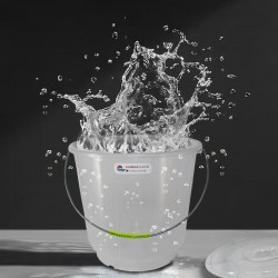 سطل 5 لتر شفاف 