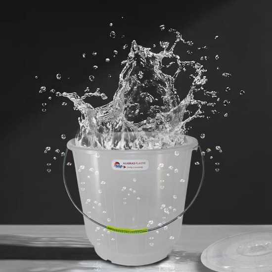 سطل 5 لتر شفاف