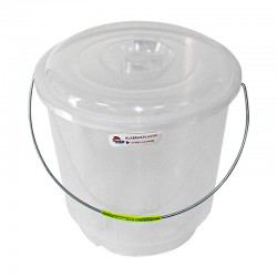 سطل 10 لتر شفاف