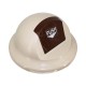 Drum Helmet Cover 85 ltrs. Beige