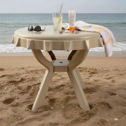 TABLE ROUND BEIGE TABLE ROUND BEIGE