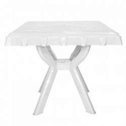 طاولة مربعة ابيض