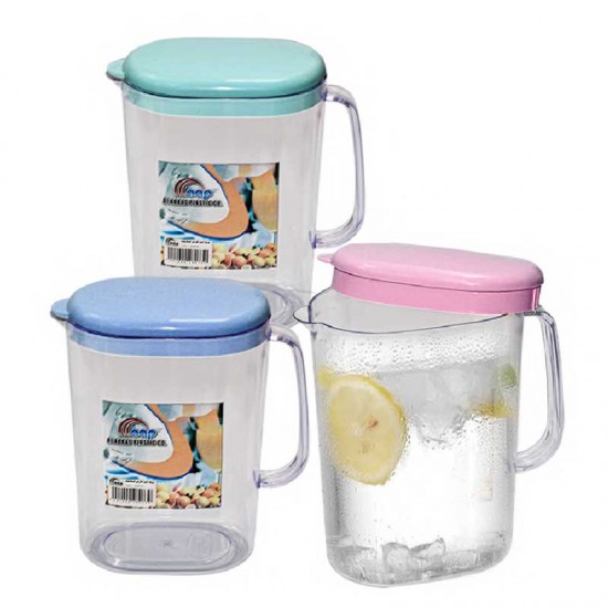 جك كريستال بيضاوي بغطا ملون