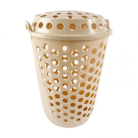 BUBBLE LAUNDRY BASKET 60 LTRS. BEIGE
