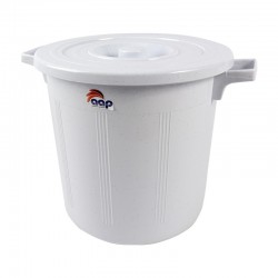 سطل 30 لتر ابيض