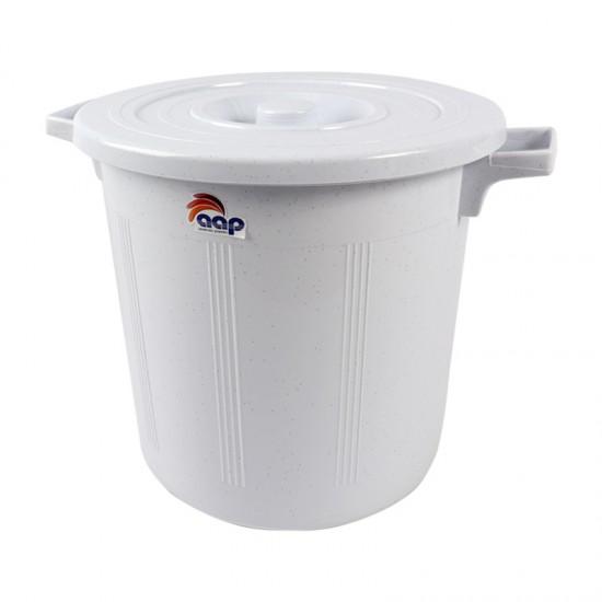 سطل 30 لتر ابيض