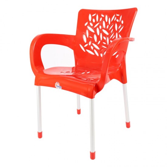 Chair Floral red