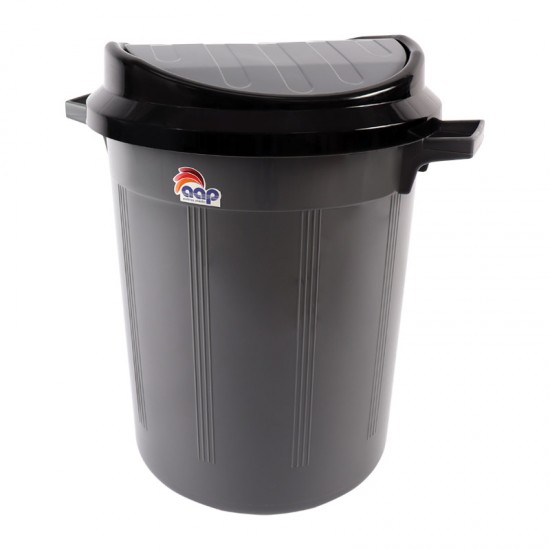 سطل ٥٥ لتر مروحى سوبر رصاصي