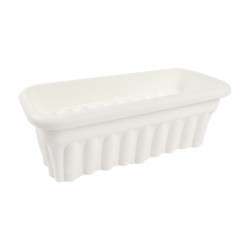 مركن مستطيل 80 سم ابيض  