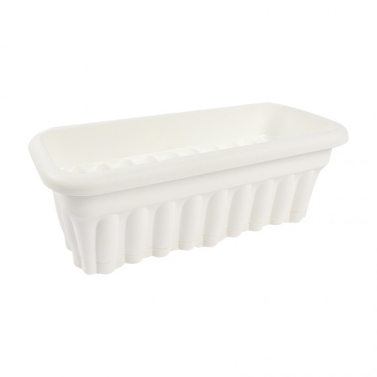 مركن مستطيل 80 سم ابيض