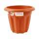 Flower pot round 35 cm Firebrick Flower pot round 35 cm Firebrick