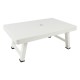 FOLDING TABLE SHORT LEG WHITE