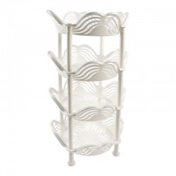 سلة خضار 4 دور ارجوان ابيض