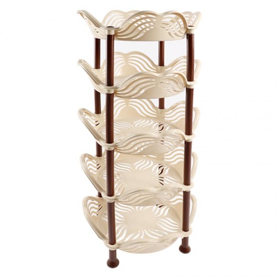 Rack Arjuan 5 Layer Beige