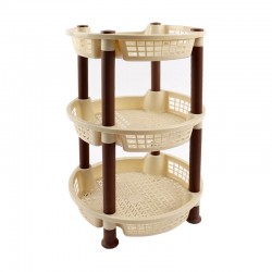 سلة خضار هاي لايف مدور 3 دور بيج